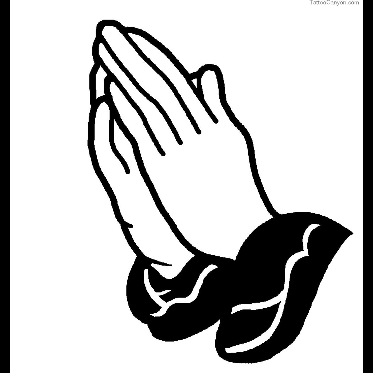 Ideas praying hands coloring page and tattoo design printable