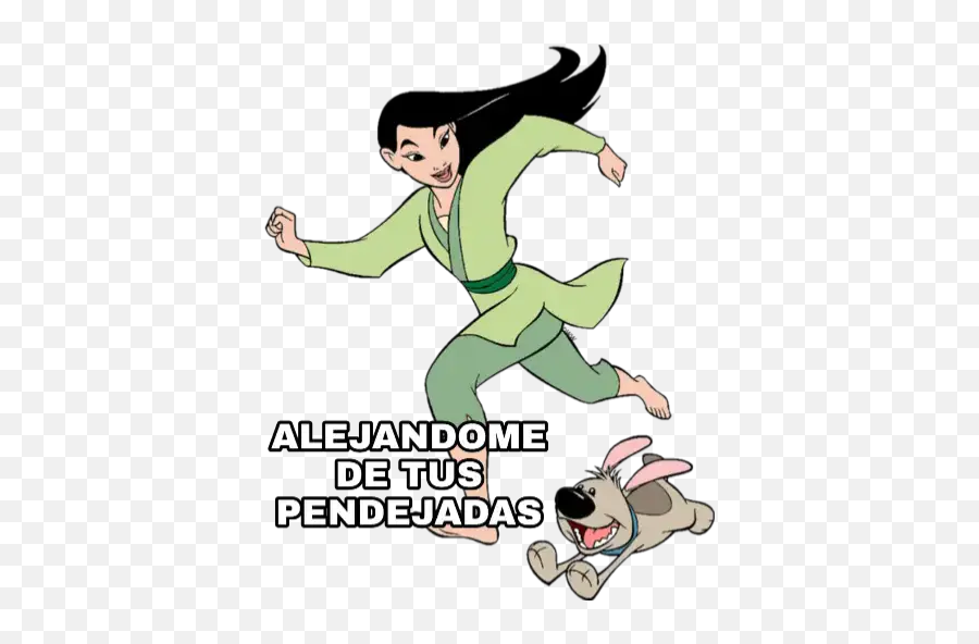 Mulan stickers for whatsapp