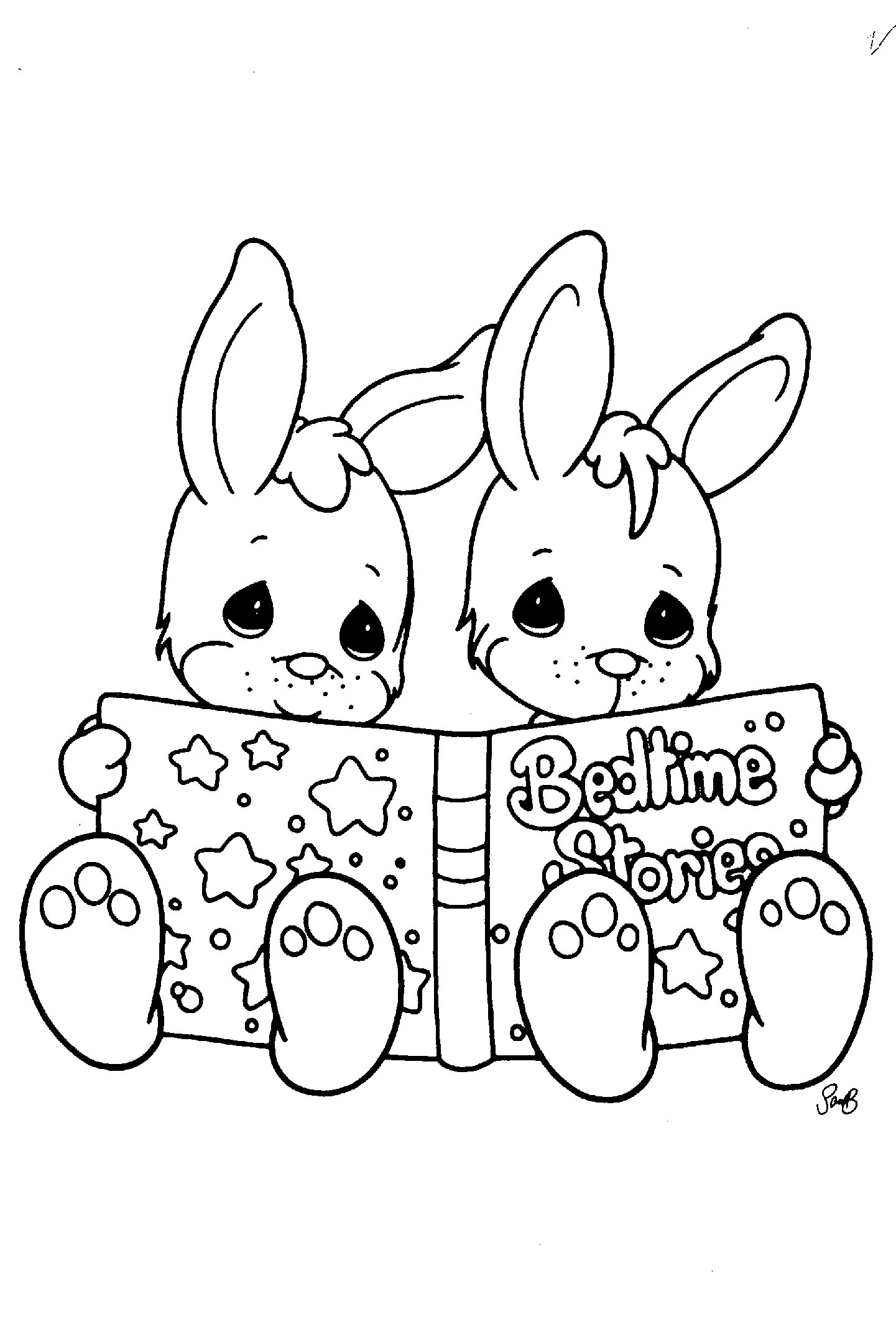 Precious moments coloring pages