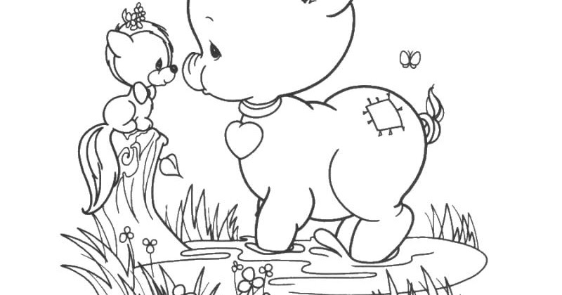 Coloring pages pig precious moments coloring pages