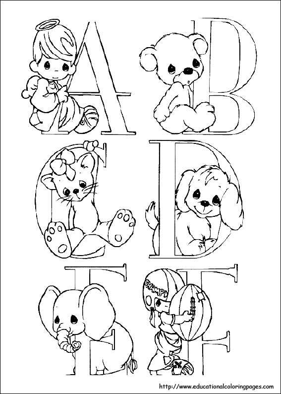 Precious moments coloring pages free for kids