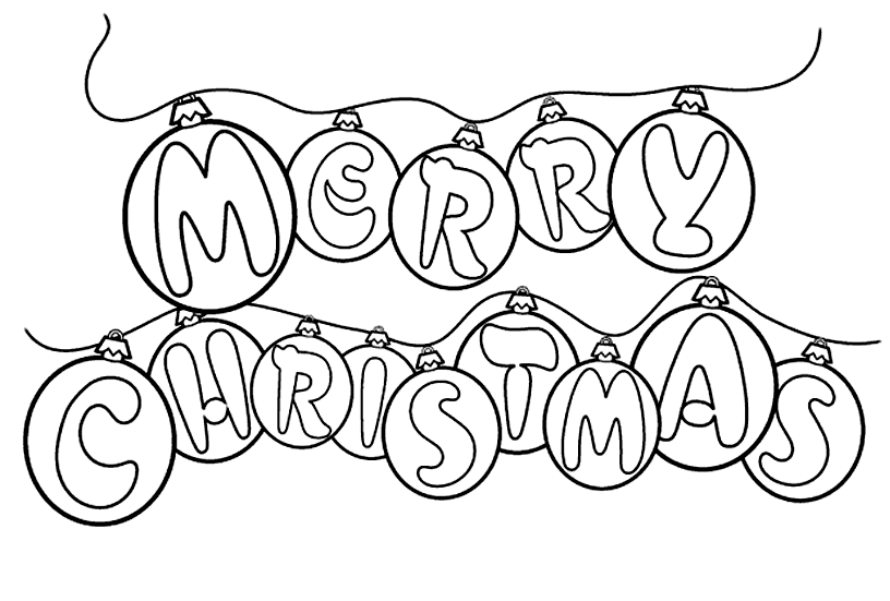 Christmas coloring pages archives