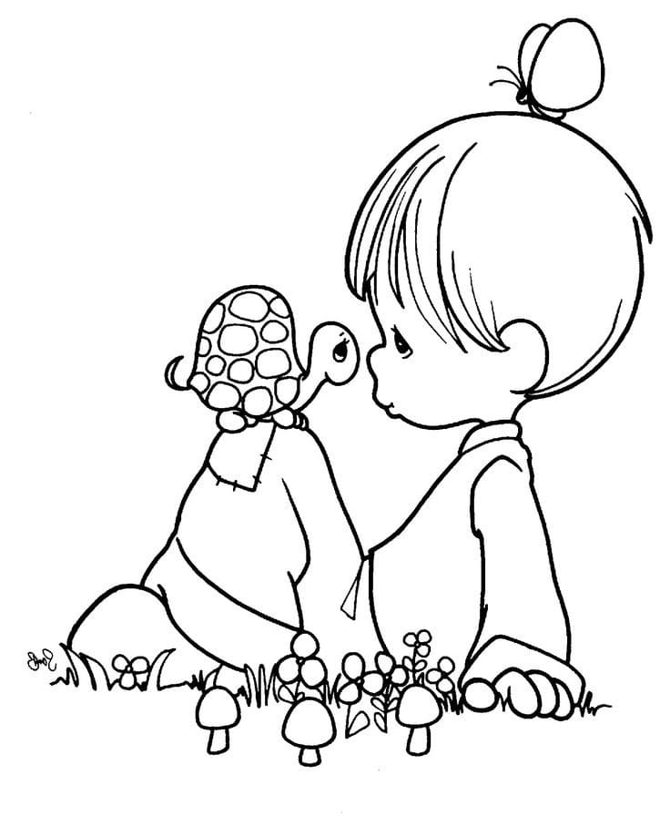 Precious moments coloring pages pictures free printable