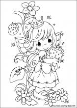 Precious moments coloring pages on coloring