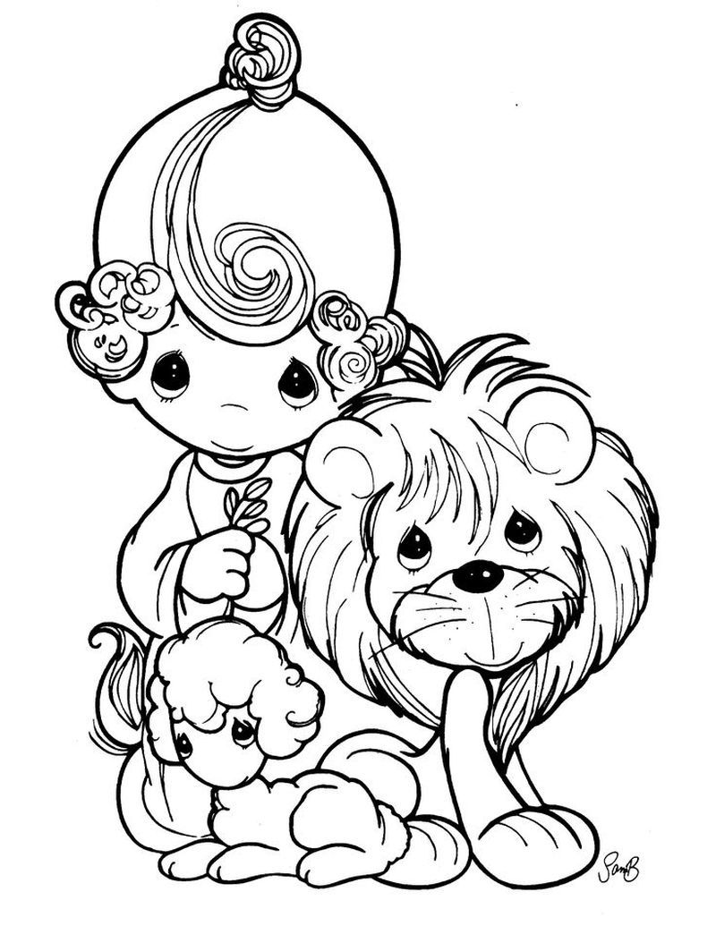 Precious moments coloring pages pdf