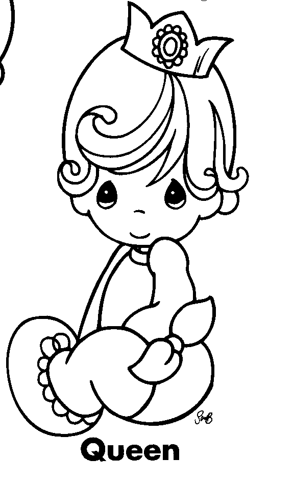 Best precious moments coloring pages for kids