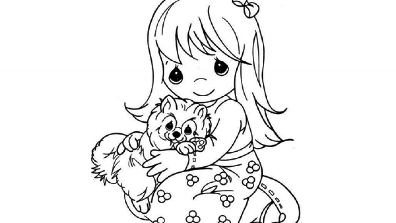 Precious moments coloring pages free for kids