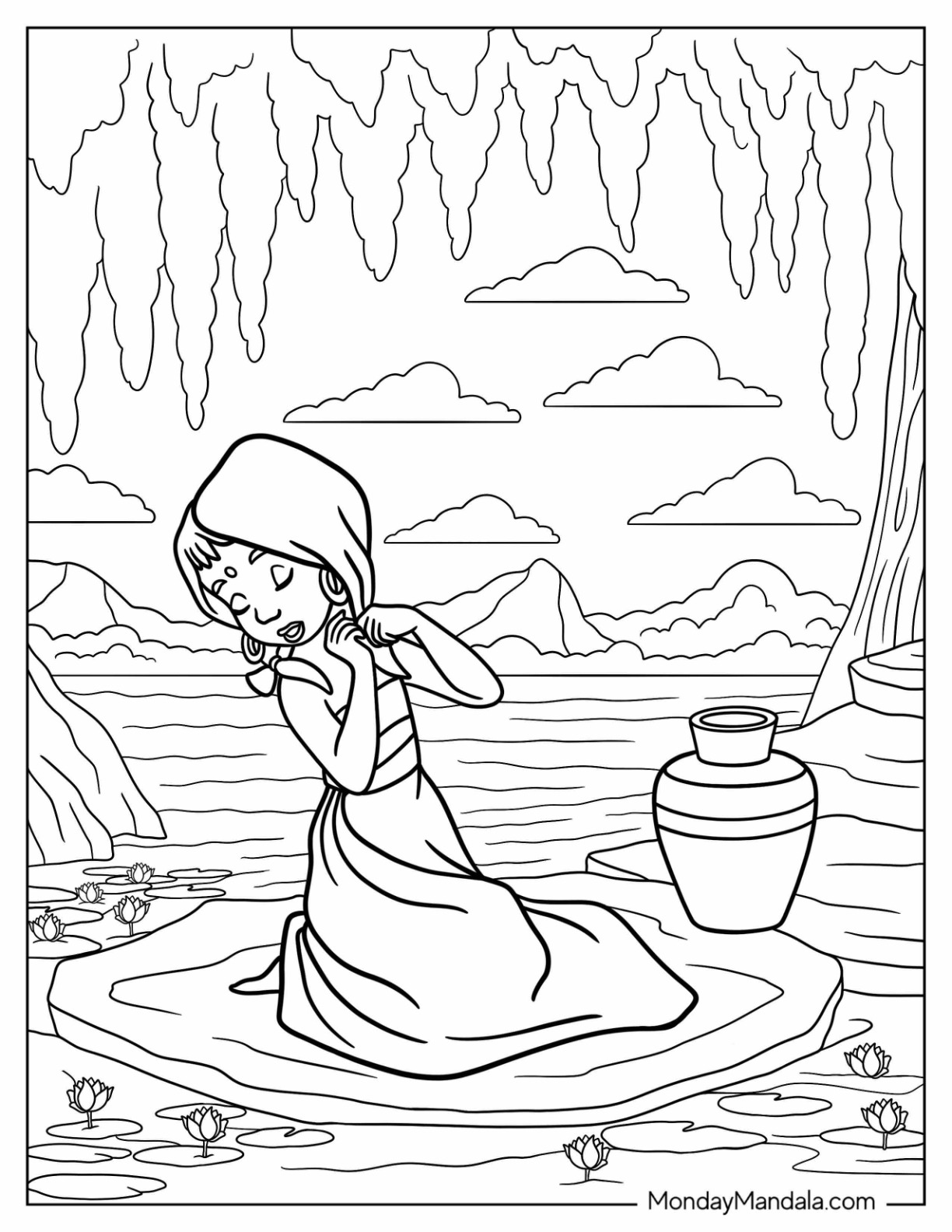 Jungle book coloring pages free pdf printable