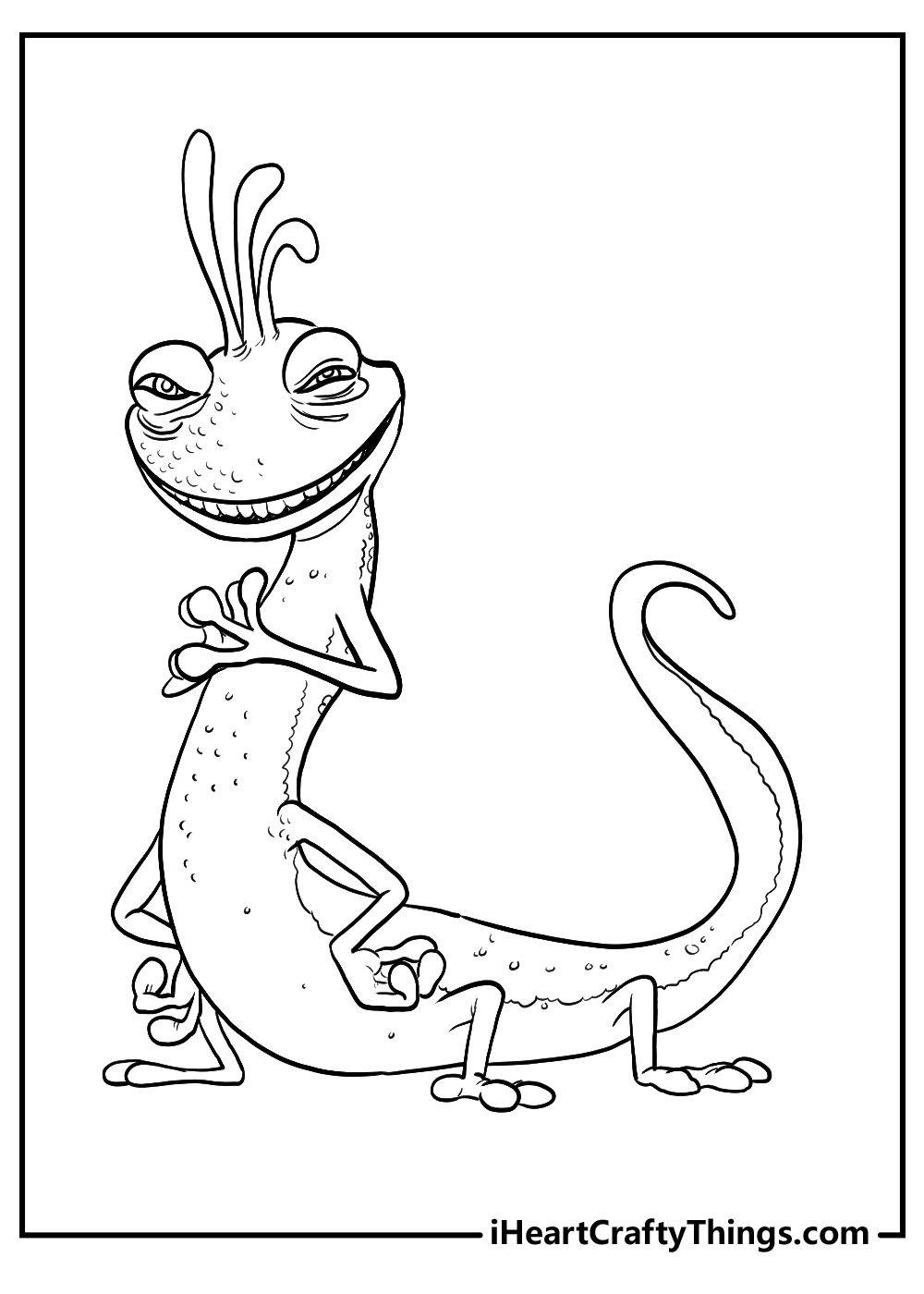 Monsters inc coloring pages free printables