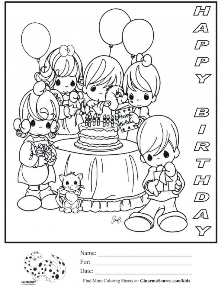 Get this free happy birthday coloring pages to print out