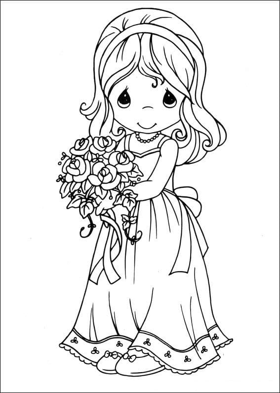 Precious moments coloring pages