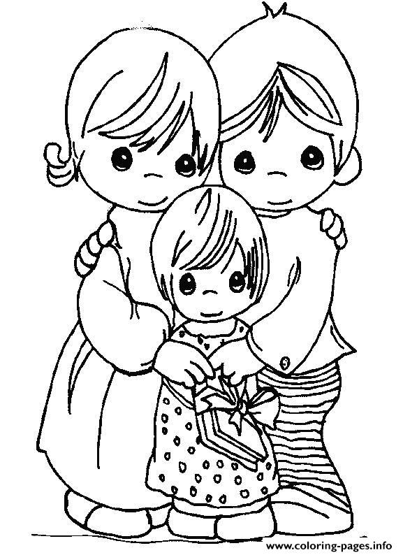 Family thanksgiving s for girls precious momentse coloring page printable