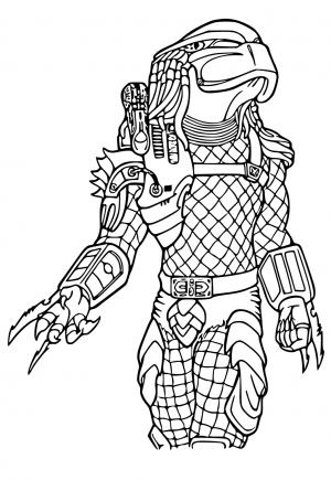 Free printable predator coloring pages for adults and kids