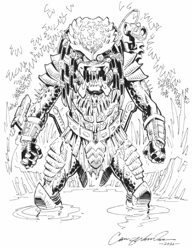 Predator by chris warner in royce visos alien vs predator