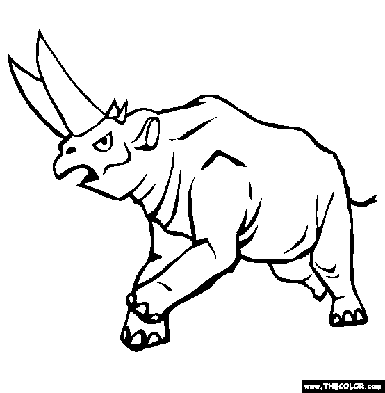 Prehistoric aals online coloring pages