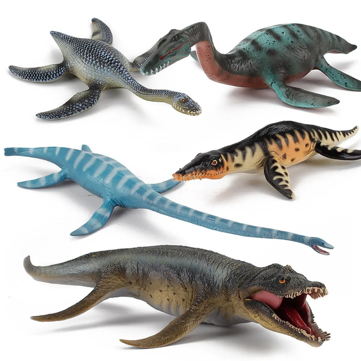 Lifelike sea dinosaur toy model prehistoric animal deep sea monster educational