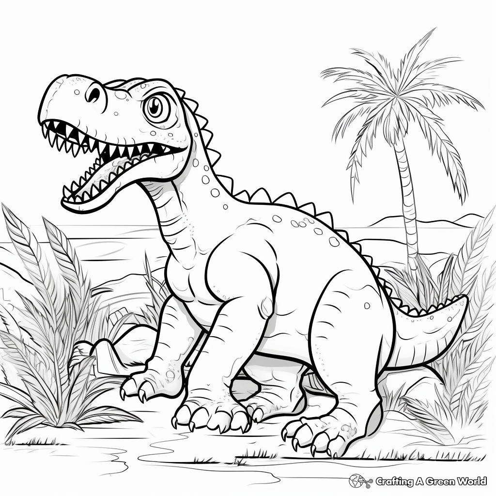 Carnivore dinosaur coloring pages