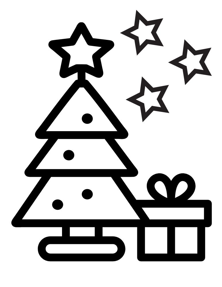 Christmas coloring pages free printables