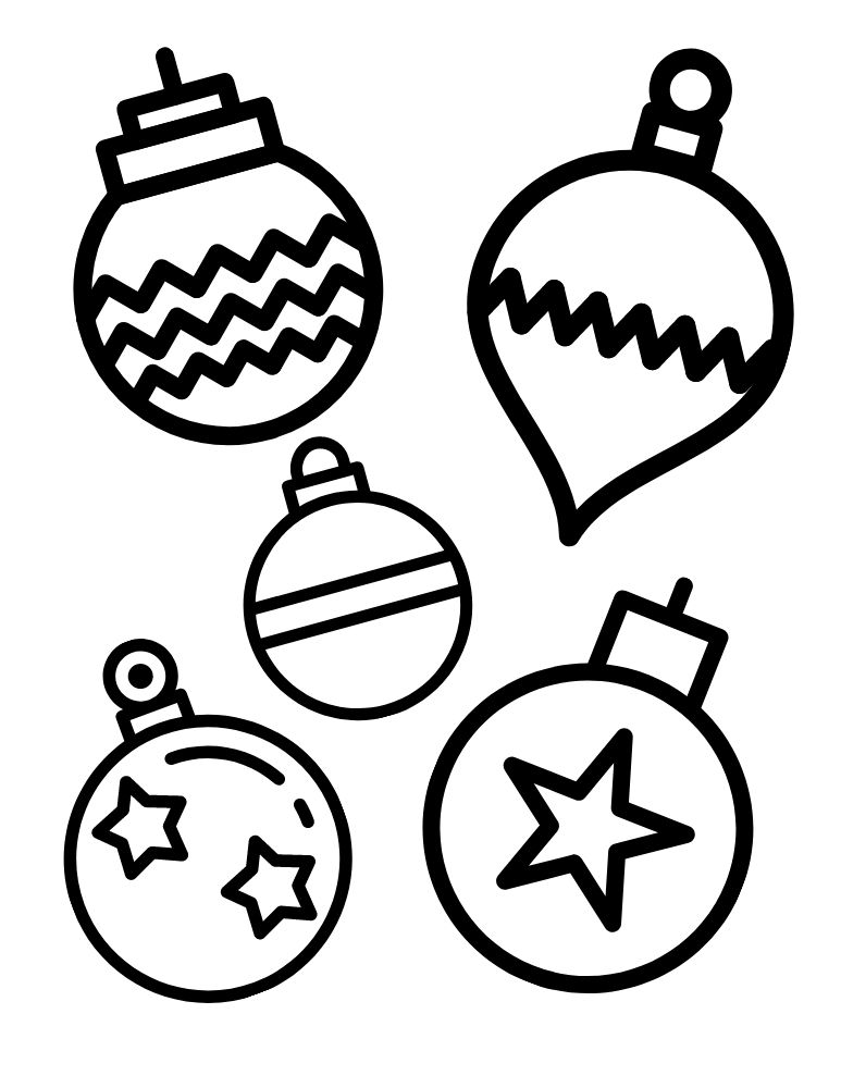 Christmas coloring pages free printables