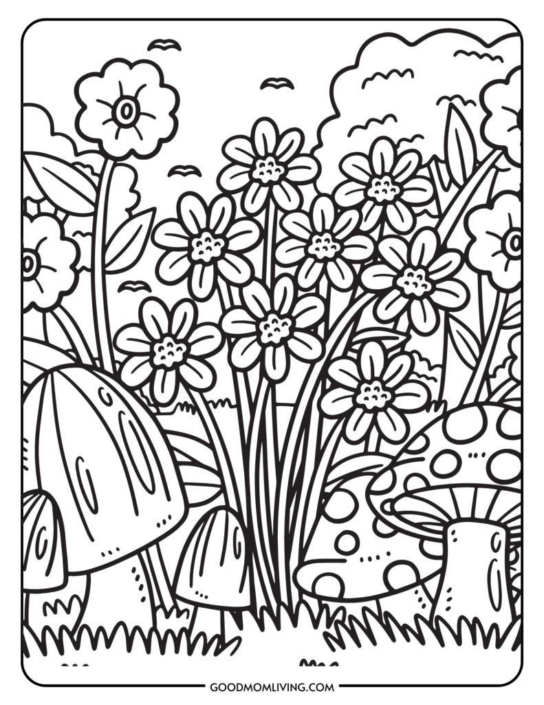 Free aesthetic coloring pages printable sheets