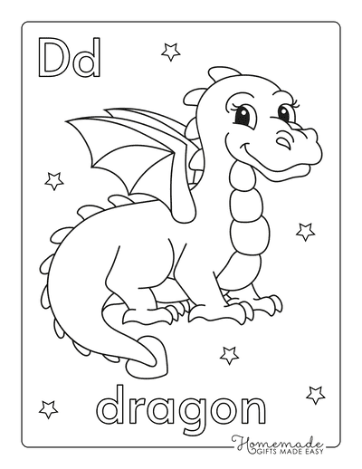 Free printable alphabet coloring pages for kids