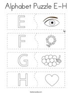 Alphabet coloring pages