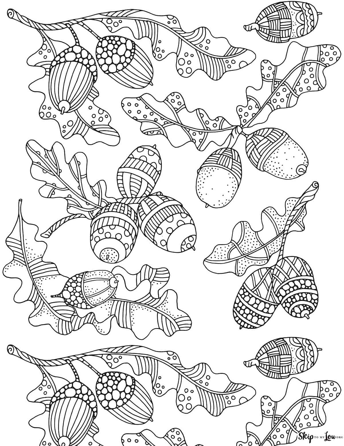 Free printable fall coloring pages skip to my lou