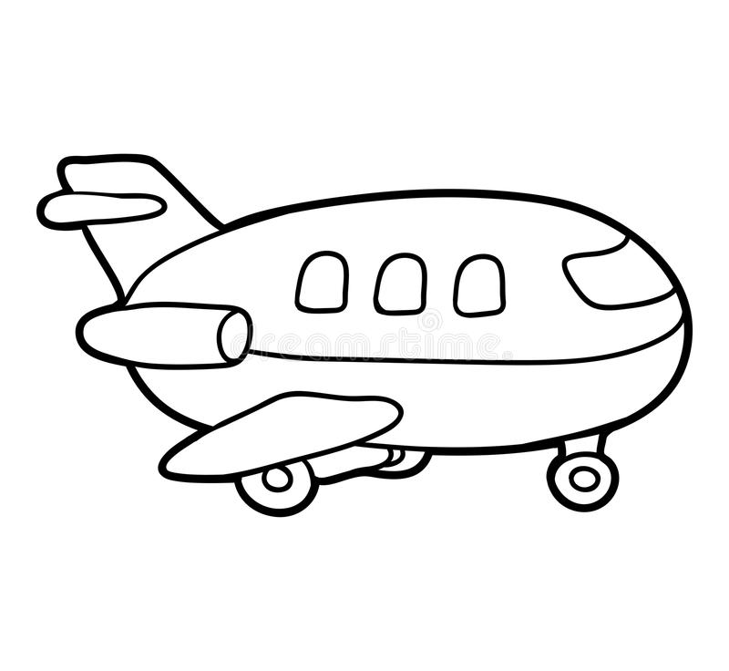 Coloring pages coloring book children airplane coloring book