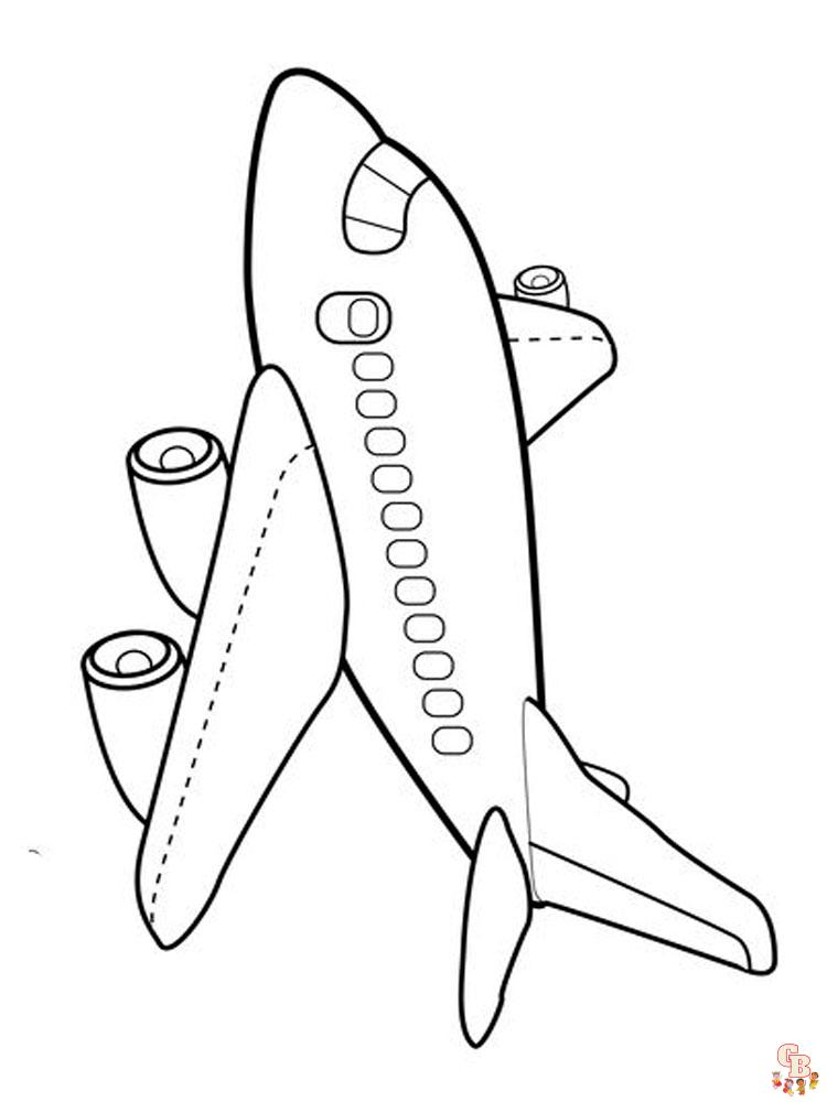 Printable jet coloring pages free for kids and adults