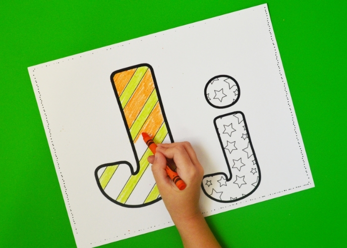 Free printable alphabet coloring pages