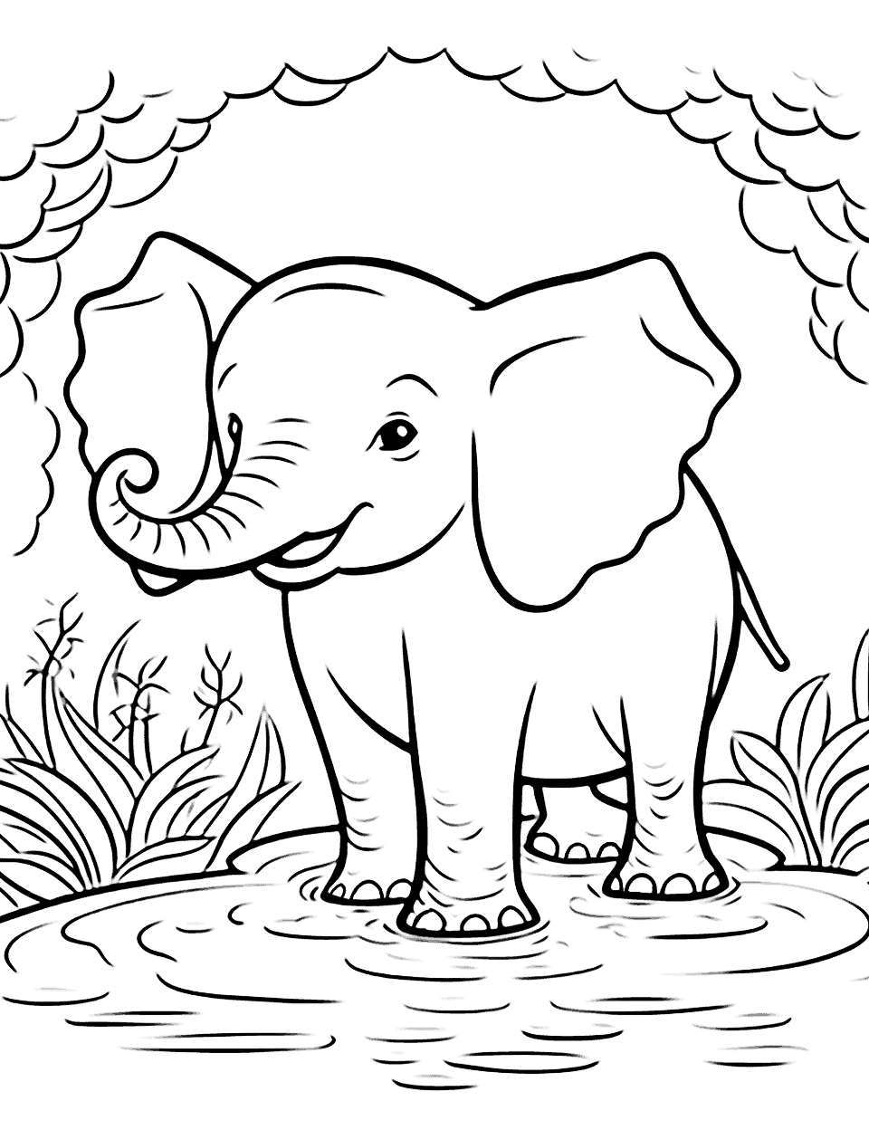 Animal coloring pages free printable sheets