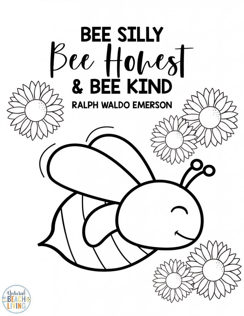 Preschool bee printables educational and fun