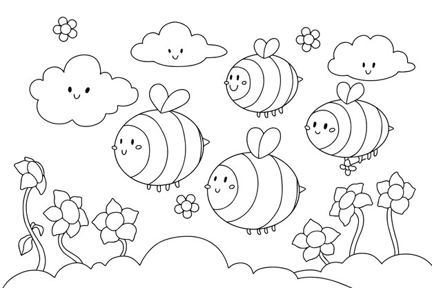 Page e coloring pages preschool images