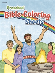 Product information preschool bible coloring sheets bound