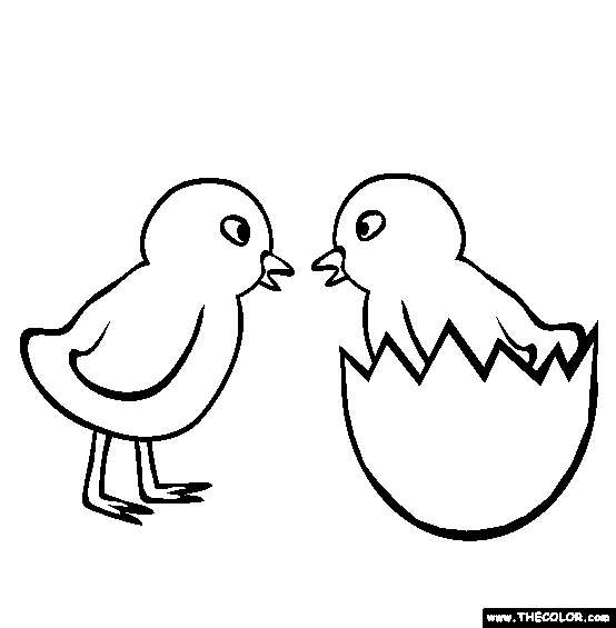 Bird online coloring pages