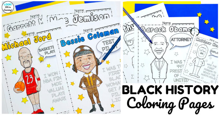 Living color history black history figure coloring pages