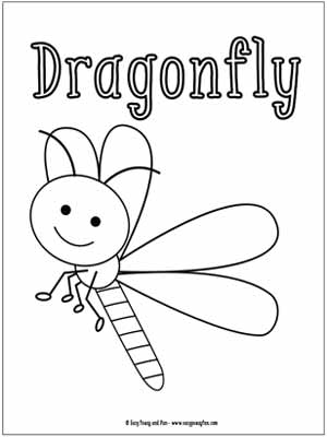 Little bugs coloring pages for kids