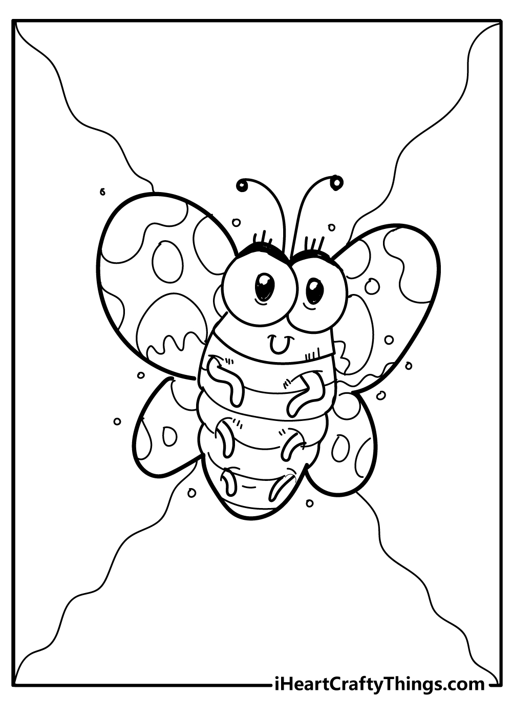 Bugs coloring pages free printables