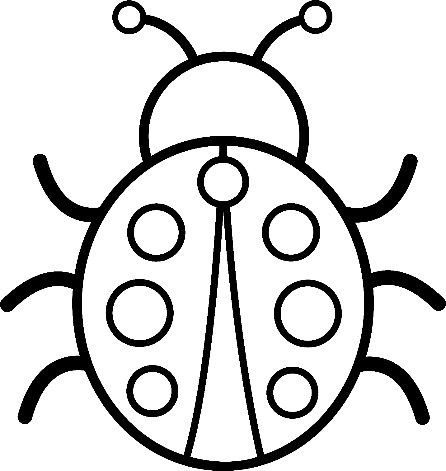 Bugs coloring pages printable for free download