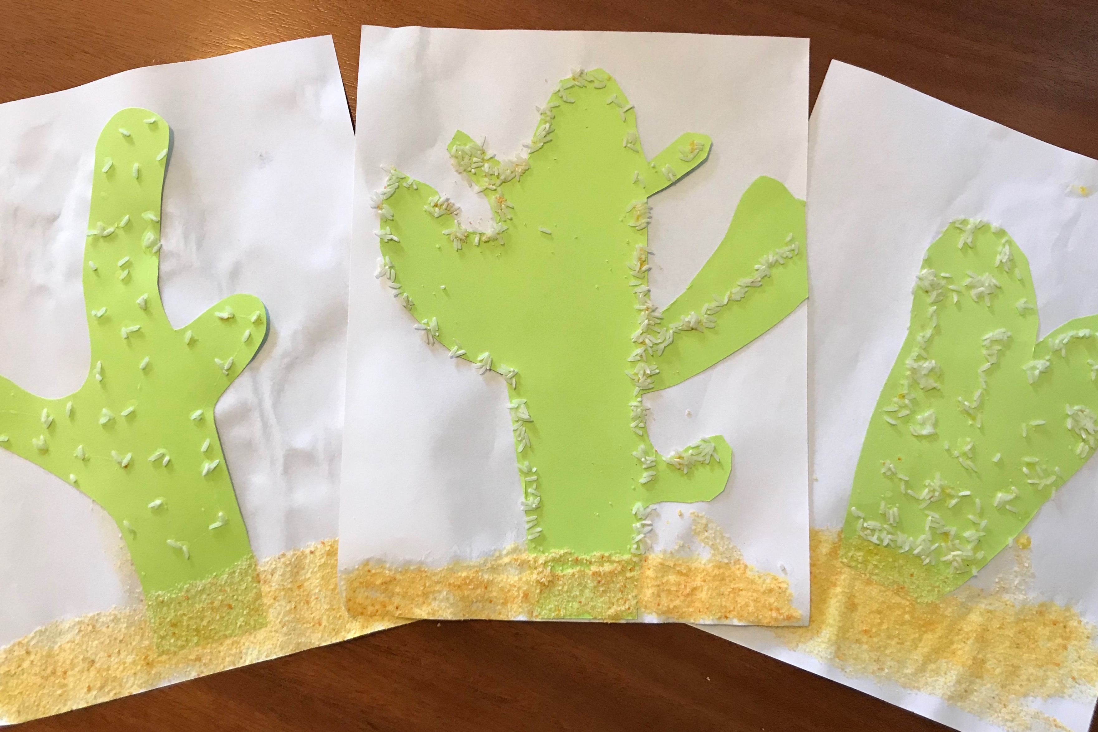 Crafty kids sensory cactus craft â online programs kckpl