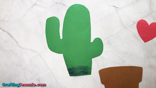 Cactus crafts free template