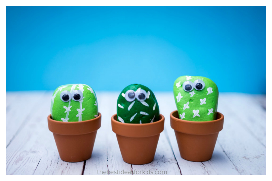 Adorable cactus crafts for kids that will survive in any climate