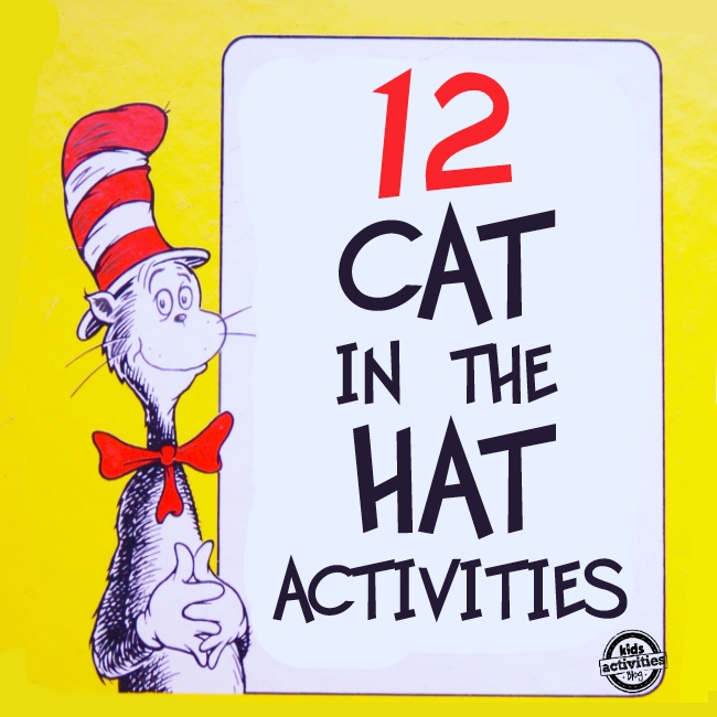 Dr seuss cat in the hat crafts and activities for kids kids activities blog