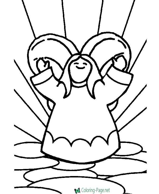 Christian coloring pages