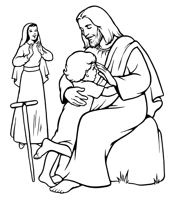 Free printable christian coloring pages for kids