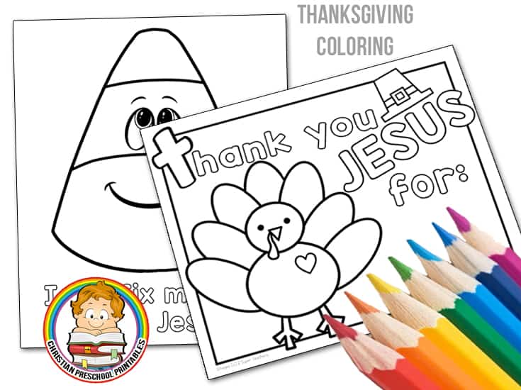 Thanksgiving bible coloring pages