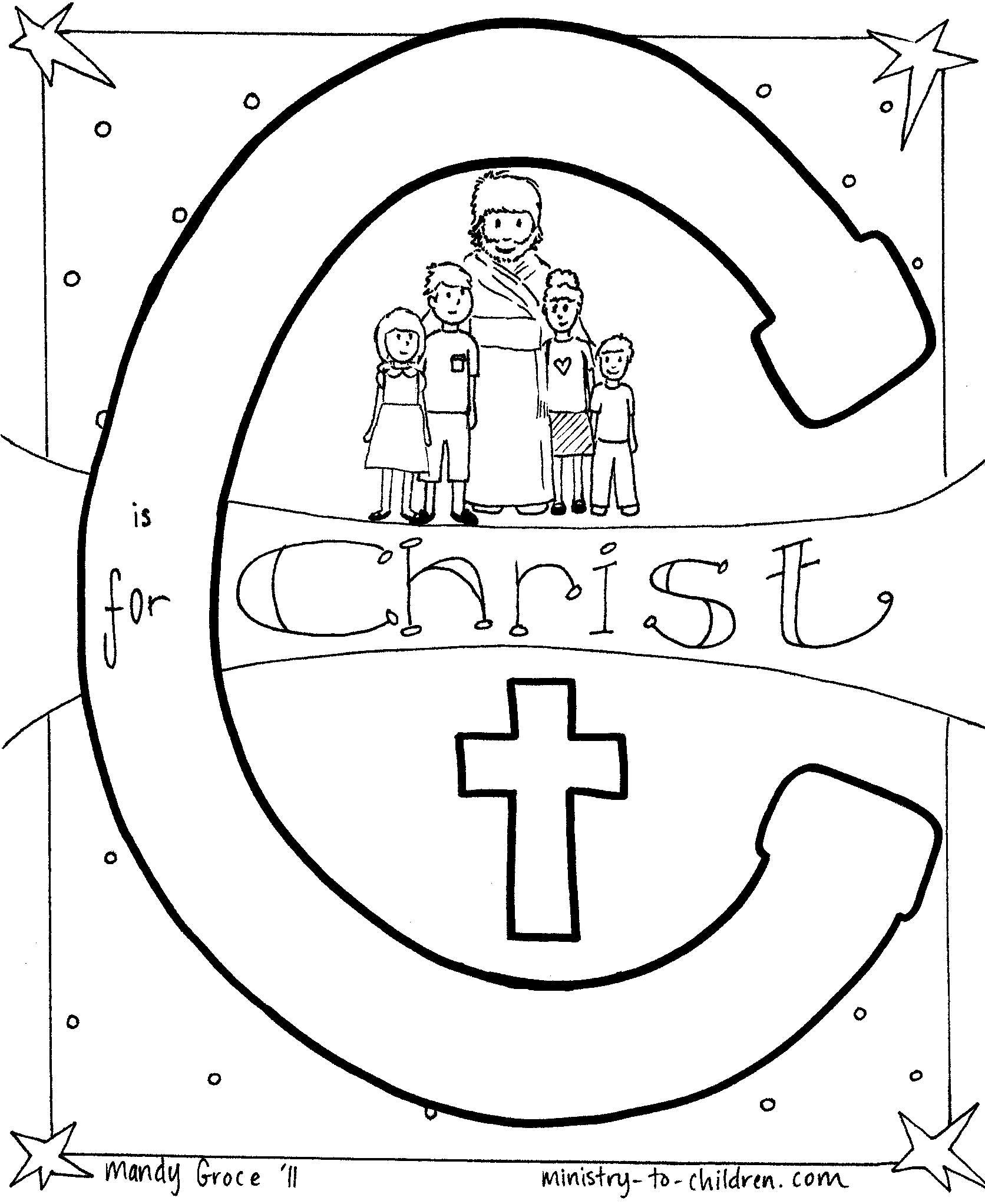 Bible alphabet coloring pages pages download only