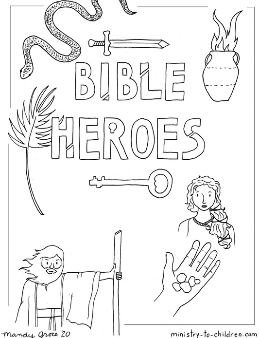 Bible coloring pages