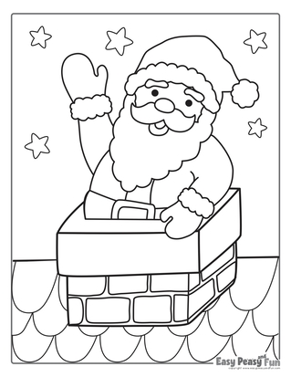 Printable christmas coloring pages