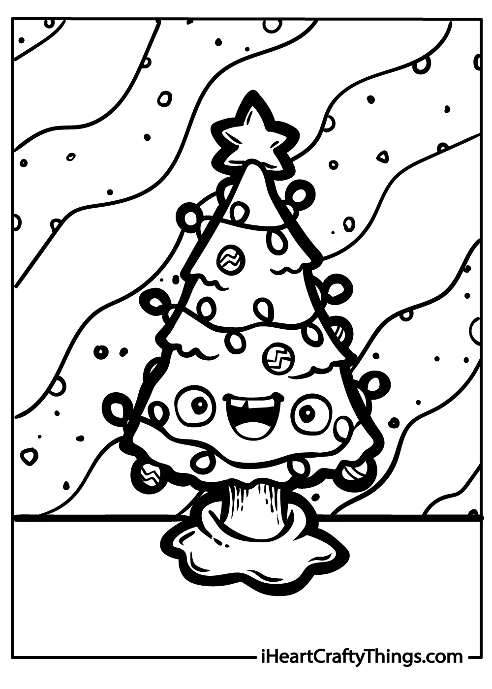 Christmas coloring pages free printables